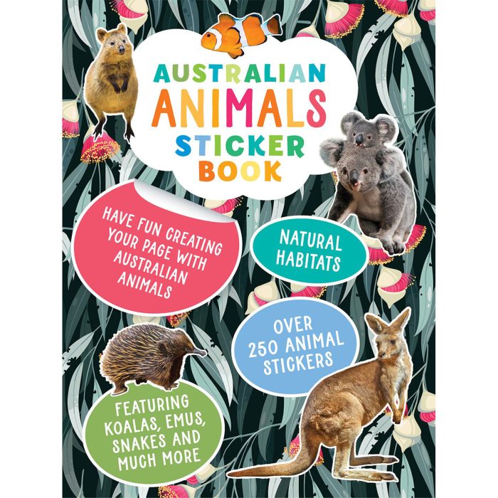 Australian Animals Sticker Book