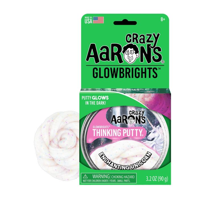 Aarons Putty Enchanting Unicorn Glowbrights - Big Balloon