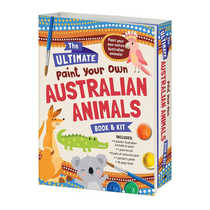 Book and Kit Paint Your Own Australian Animals