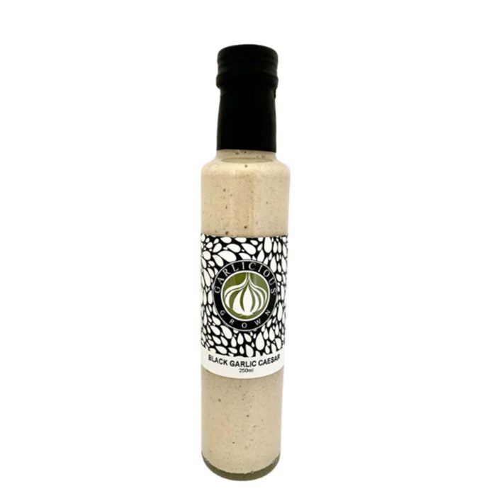 Black Garlic Caesar Dressing 250ml - Garlicious Grown