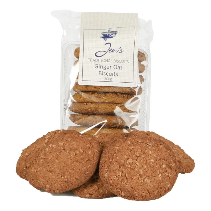 Biscuits Ginger Oat Jens Traditional 300g - Gourmet Brands