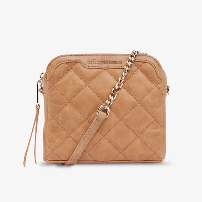 Bag AM Lucia Vintage Tan - Arlington Milne