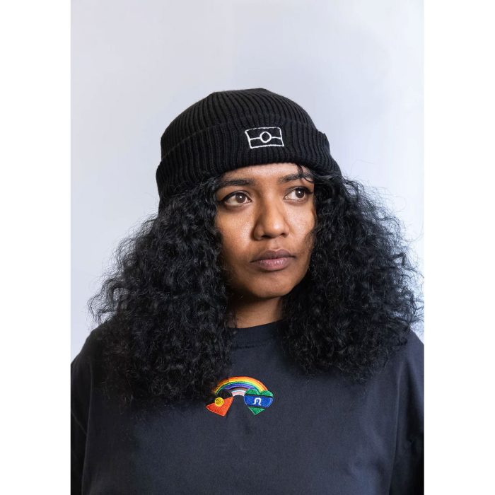 Beanie Narrm Flag Black - Clothing the Gaps