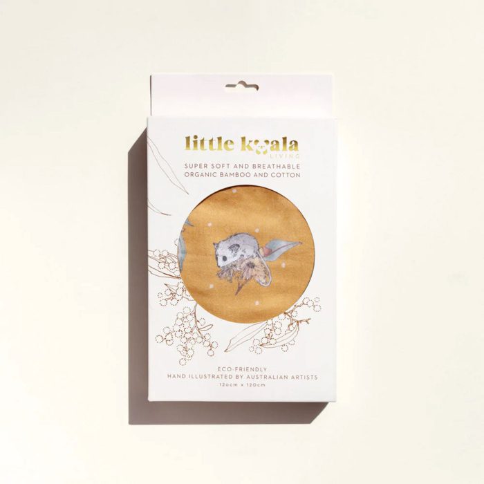 Baby Swaddle Organic Australian Possum - Little Koala Living