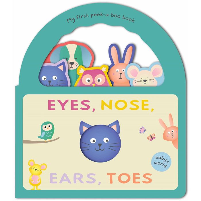 Babys World Peek a Boo Handle Book Eyes Nose