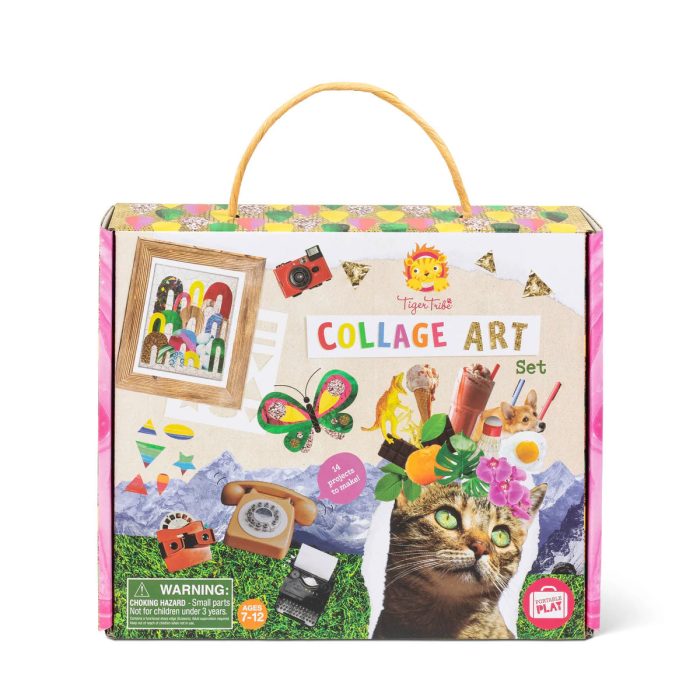 Collage Art Set - Tiger Tribe