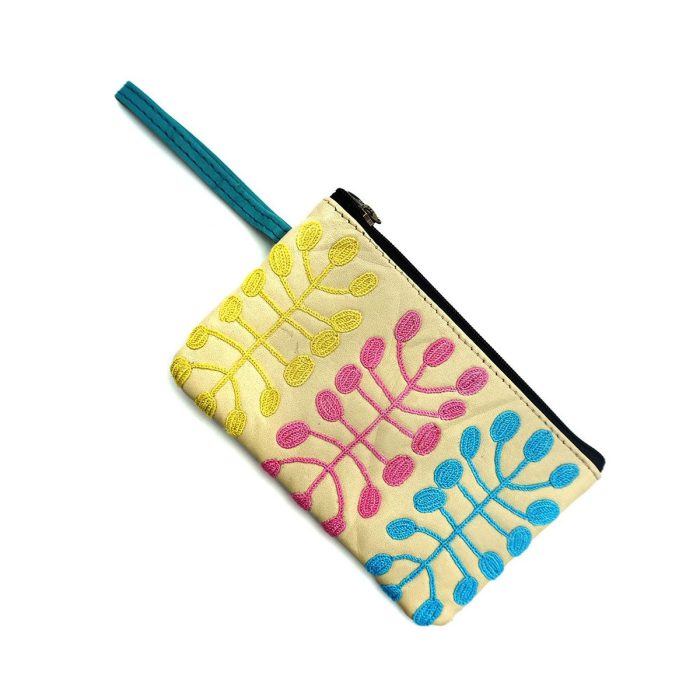 Cosmetic Bag Leather Tiny Mitjili Napurrula UMNA320TCL - Better World Arts