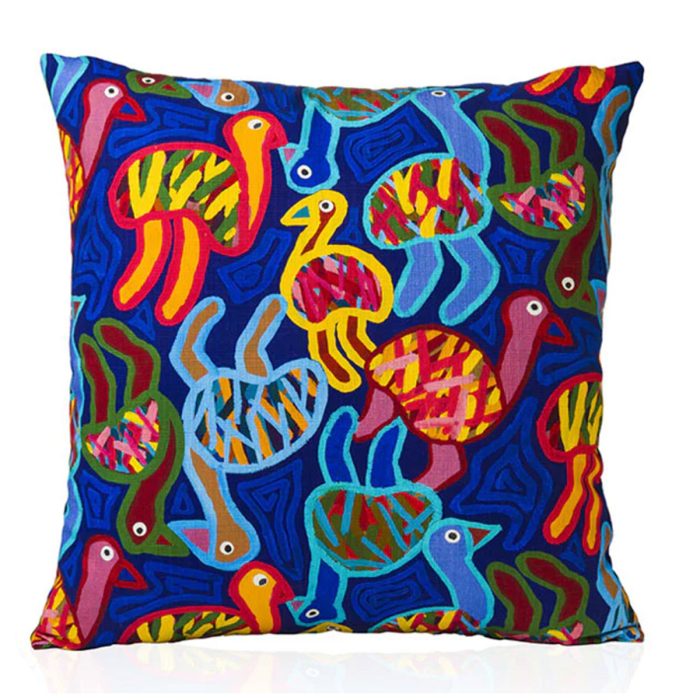 Cushion Cover Torch Emus - Warlukurlangu