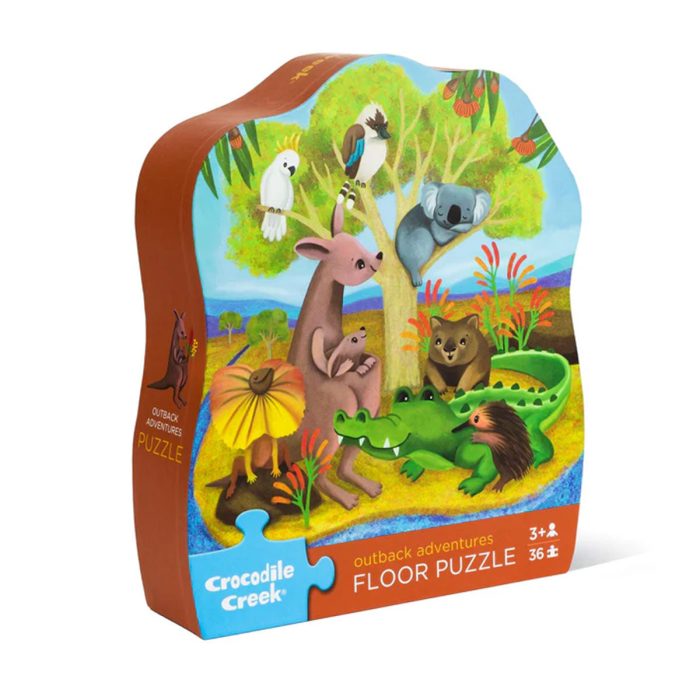 Classic Floor Puzzle 36pc Outback Adventures - Tiger Tribe