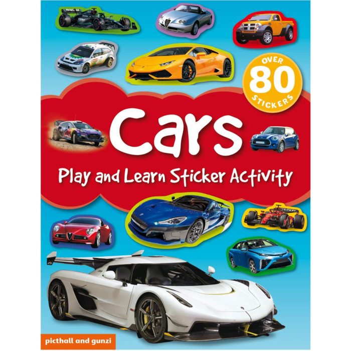 Cars Play and Learn Sticker Activity