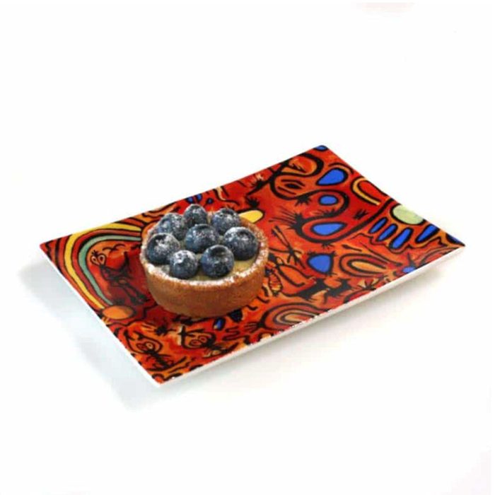 Cake Plate Bone China Cedric Varcoe CVA750 - Better World Arts