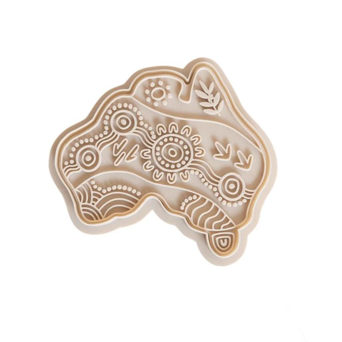 Cutter & Stamp Aboriginal Australia - Ochre Dough