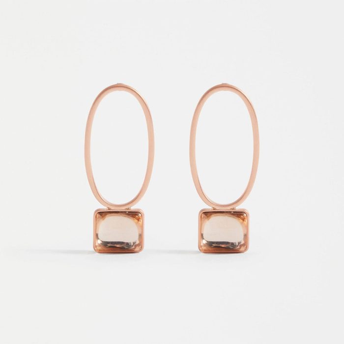 CHAMPAGNE Stal Drop Earring
