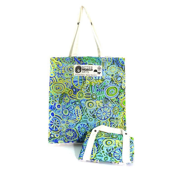Digital Foldable Cotton Bag Cedric Varcoe BCVA748 - Better World Arts