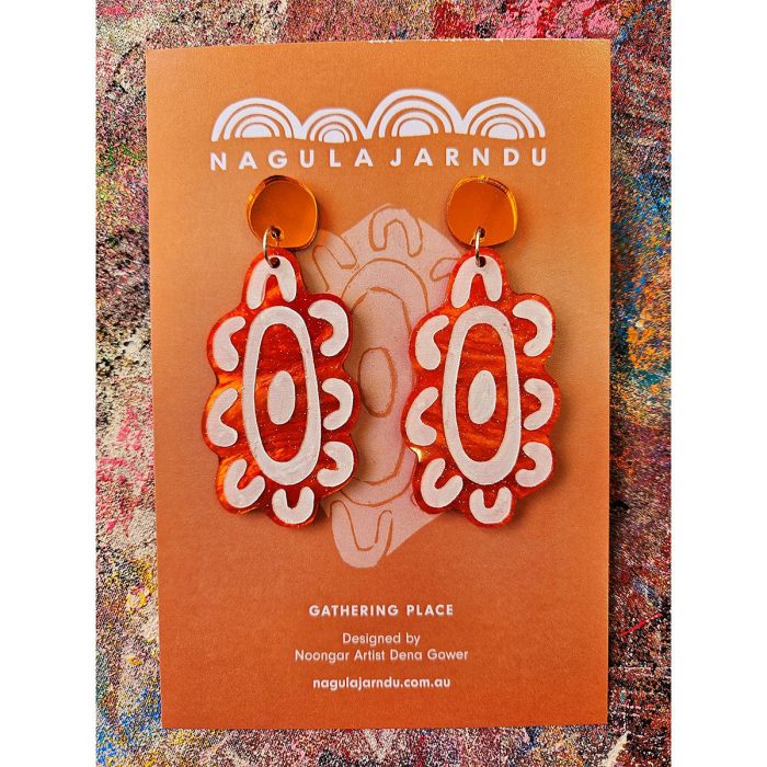 Earrings Gathering Place Dena Gower - Nagula Jarndu