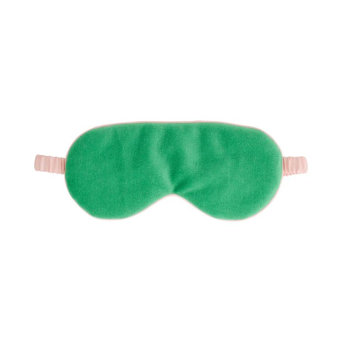 Eye Mask Velvet Meadow Green - Annabel Trends