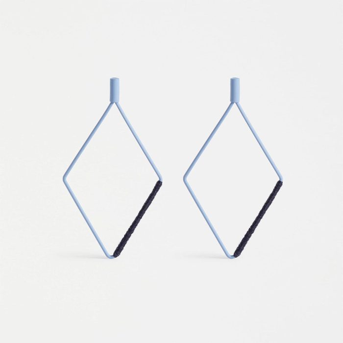 Earrings Nett Drop Ice Blue