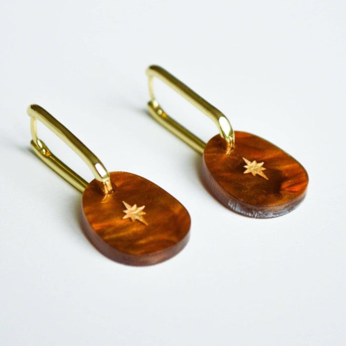 Earrings Starlight Amber Cove Collection - Hagen and Co