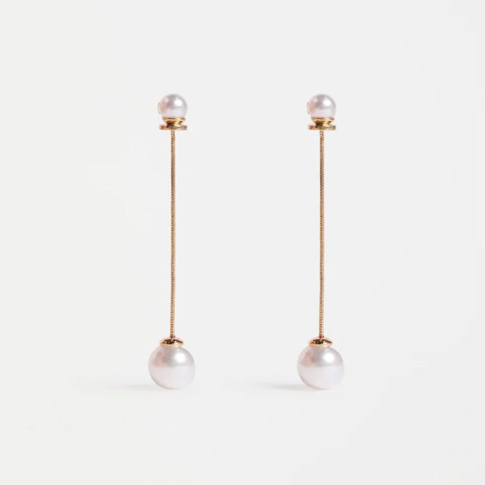 Earrings Sarra Gold Drop - Elk