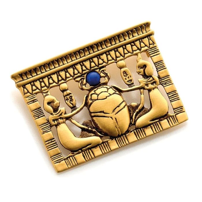 Egyptian Scarab Pectoral Brooch - Discoveries Inc