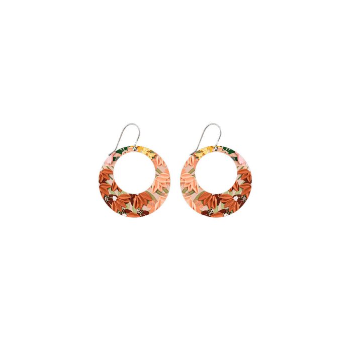 Earrings Wild Child Duo Retro Drop - Moe Moe