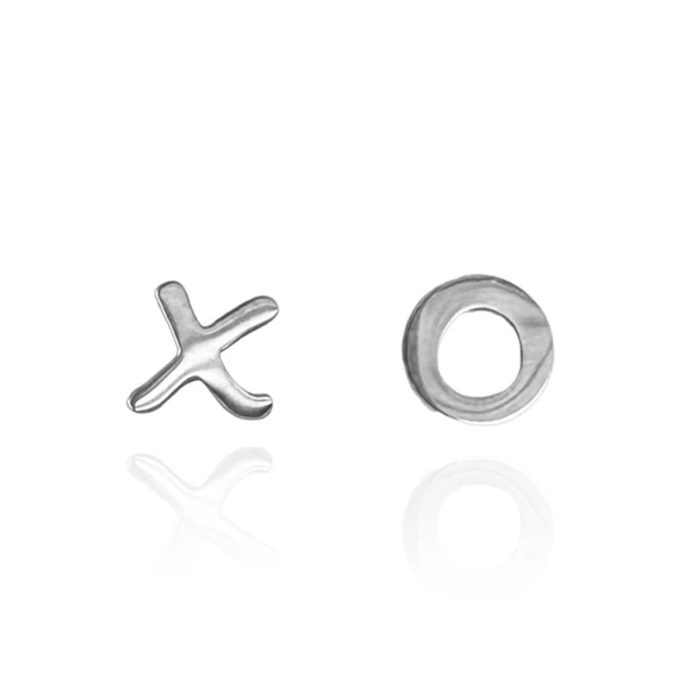 Earrings X&O Silver Studs - Originals Lab