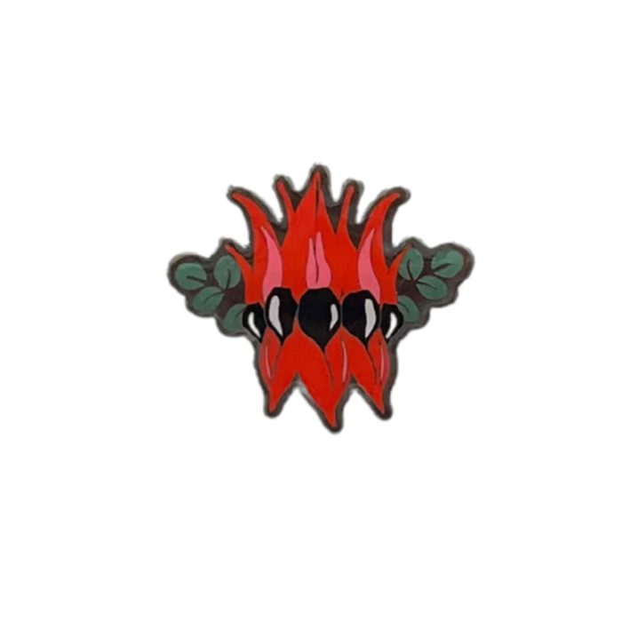 Hat Badge Sturt Pea - Wilmot Harvey