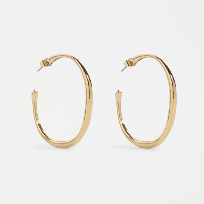 Hoop Earring Niska Gold - Elk Accessories