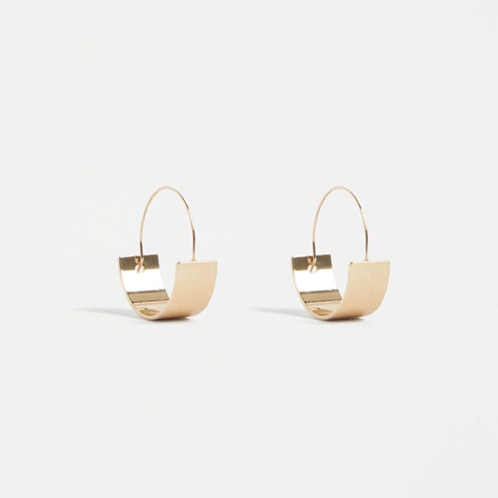Hoop Earring Tona Small Gold - Elk Accessories