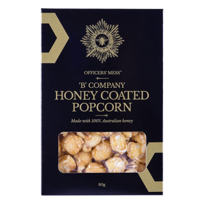 Honey Popcorn 80g TRCC B Company - Gourmet Brands