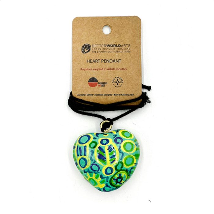 Heart Pendant Cedric Varcoe CVA748 - Better World Arts