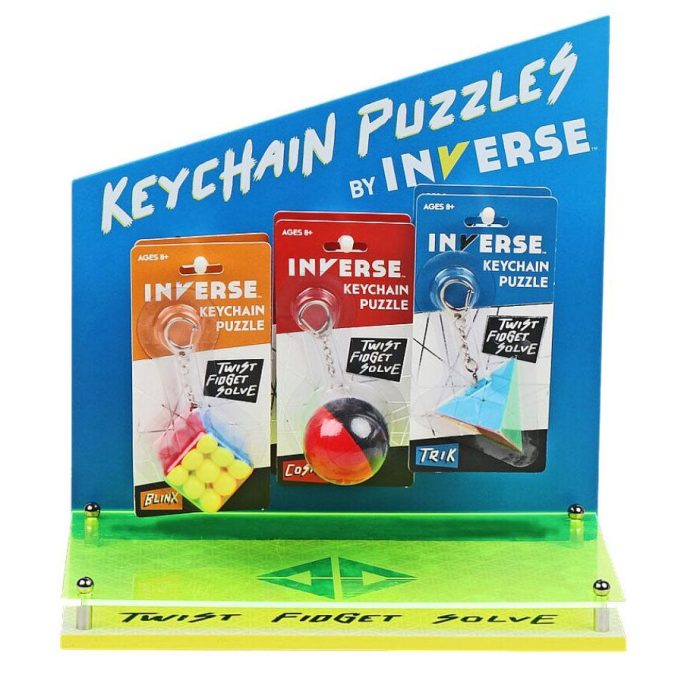 Inverse Key Chain Assorted - Bobangles