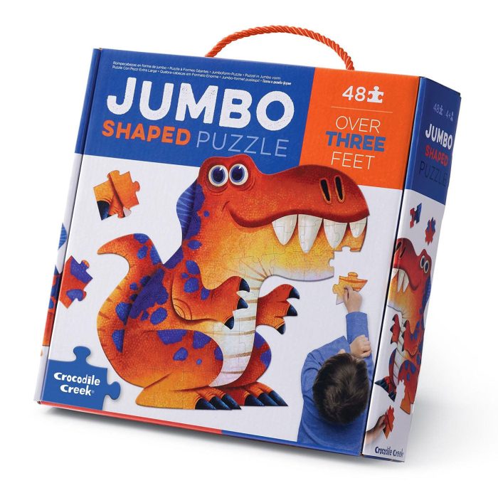 Jumbo Puzzle Dinosaur 48pc - Tiger Tribe