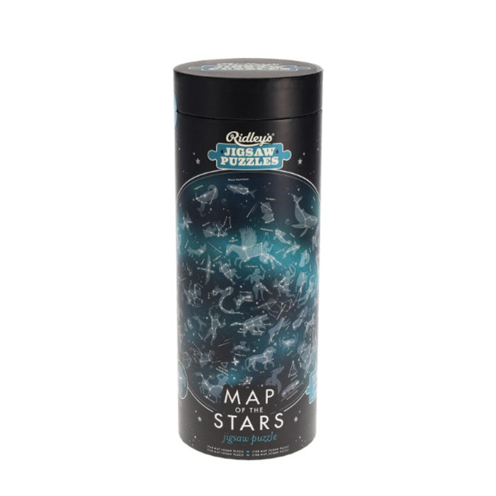 Jigsaw Puzzle Map of the Stars 1000 pc - Isalbialbi