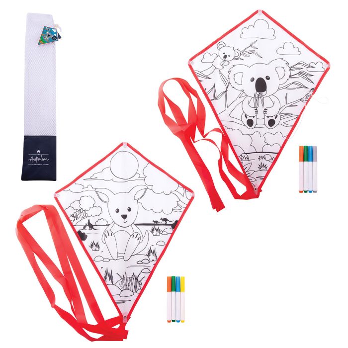 Kite Aussie Animals Colour Your Own - IsAlbi