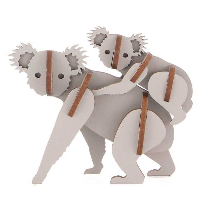 Koala and Joey Wooden Kit A5 - Science and Nature
