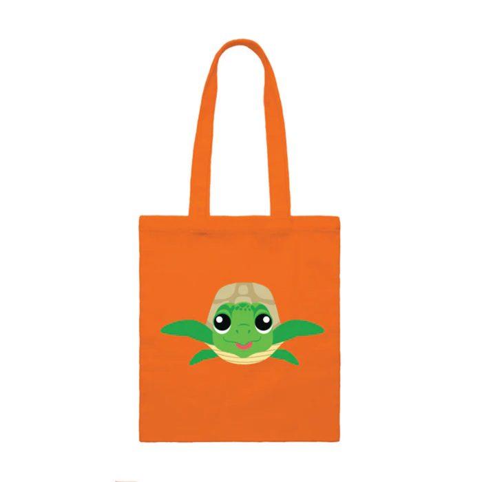 Kids Book Bag Tote Turtle - Wilmot Harvey