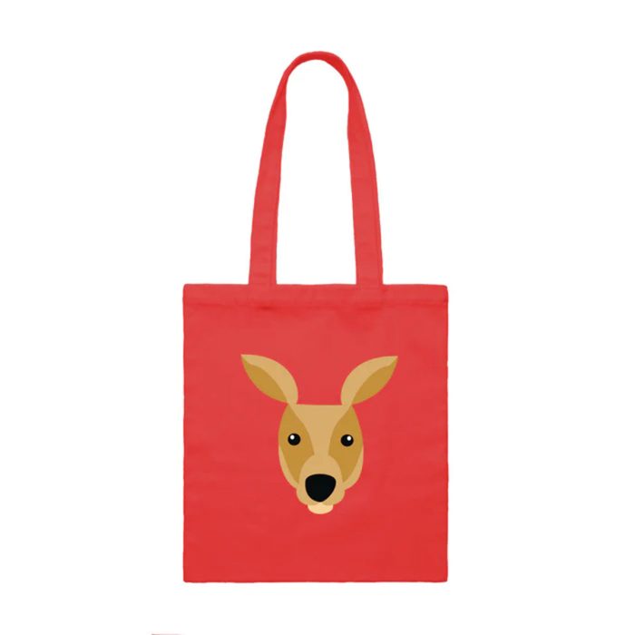 Kids Book Bag Tote Kangaroo - Wilmot Harvey