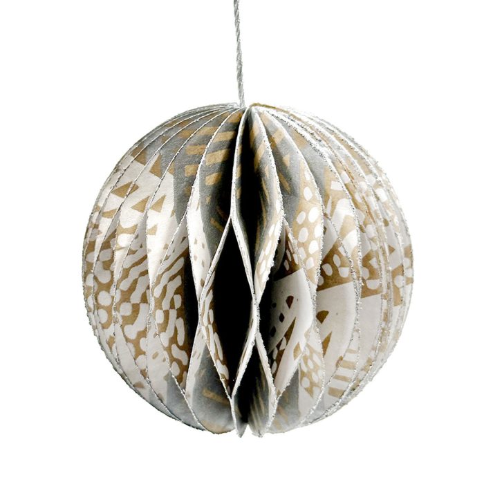 Kraft Glitter honeycomb Ball Simplicia Tipungwuti PSIT179  - Better World Art