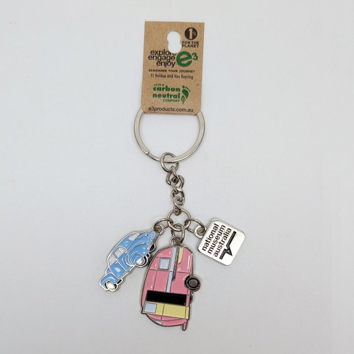 Keyring FJ Holden and Van - Explore Engage Enjoy