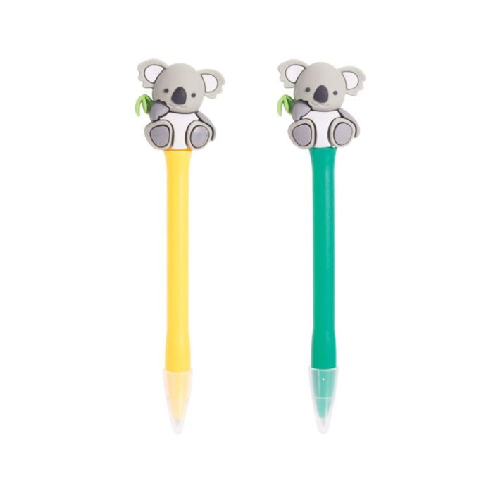 Koala Pen Green and Yellow Assorted - IsAlbi