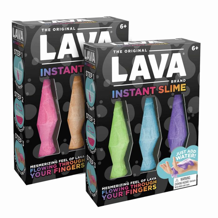 Lava Instant Slime 3 pk - William Valentine