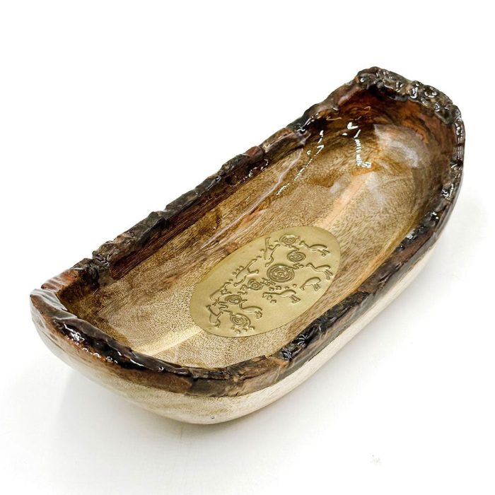 Medallion Boat Bowl Cedric Varcoe - Better World Arts