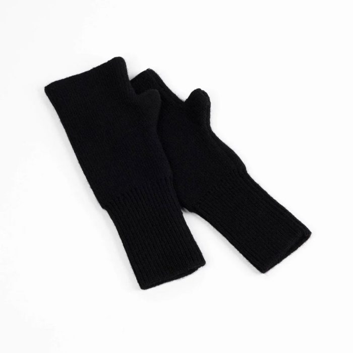 Mittens Black - French Bazaar