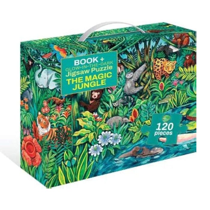 Magic Jungle Book and Jigsaw Puzzle