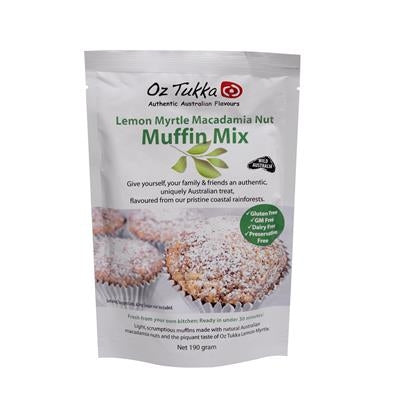 Muffin Mix Lemon Myrtle 190gram - Oz Tukka