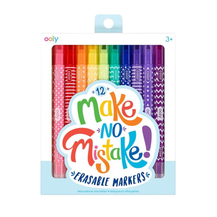 Markers Make No Mistake 12 Pack - Bobangles