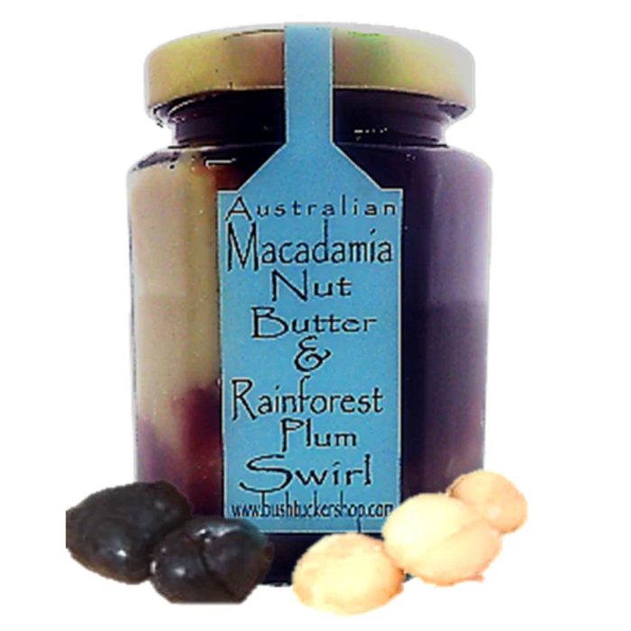 Macadamia Nut & Plum Swirl 210g - Wild Hibiscus