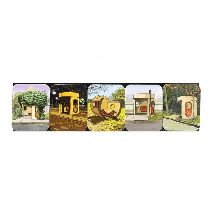 Magnet 5 Pack Bus Shelter - Trevor Dickinson