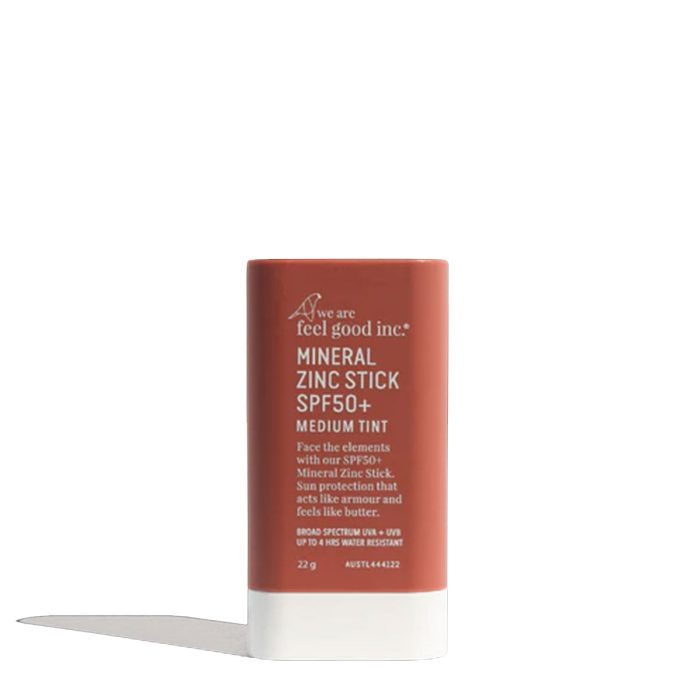 Mineral Zinc Stick Medium Tint SPF50+ 22g - We Are Feel Good Inc.